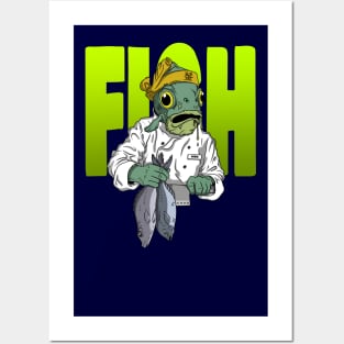 Fishman Posters and Art